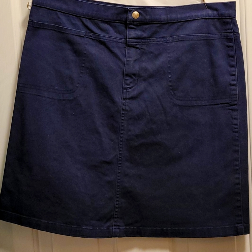 Covington Navy Blue Skirt